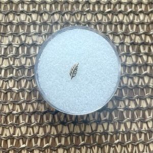 Maya Jewelry 14k Yellow Gold Wee Fronds Threadless End Pushpin